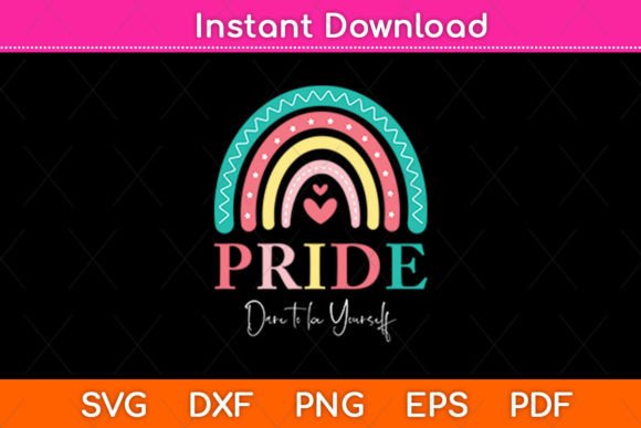 Dare to Be Yourself Love Is Love Graphics for Crafts and Creative Publishing