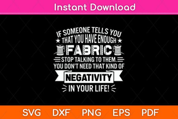 Funny Quilting Sewing Quote Design for SVG Graphics and Crafts