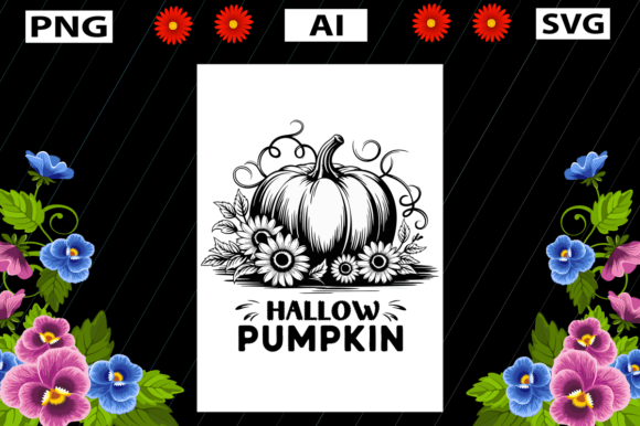 Halloween Shirt Design, Hallow Pumpkin: A Graphics & Crafts Asset Review