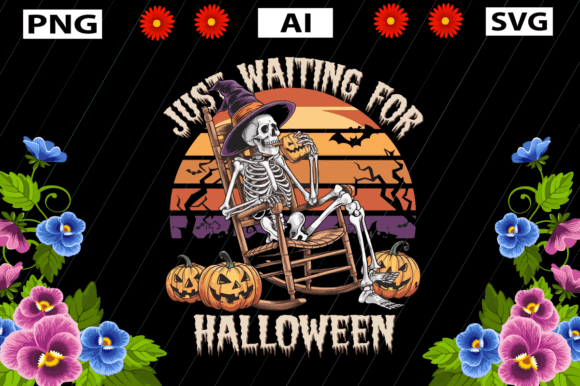 Just Waiting for Halloween Embroidery Design Review