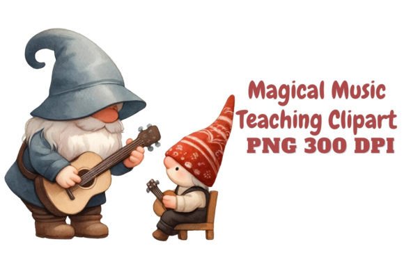Magical Music Teaching Clipart for Crafts and Graphics