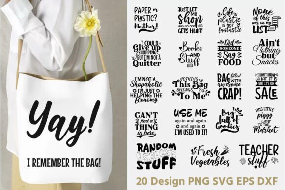 Tote Bag Quotes Design Bundle Review for Real Projects